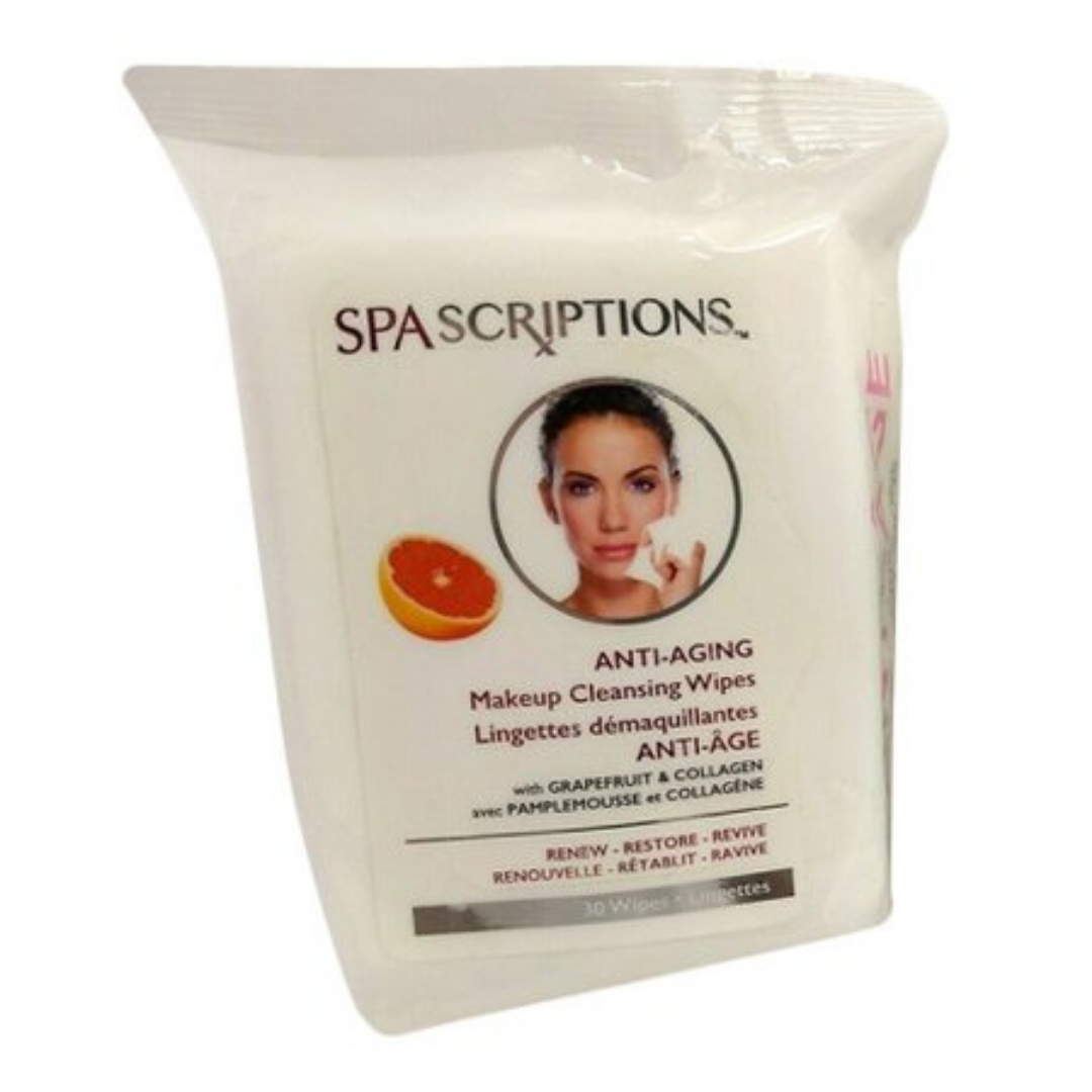 Toallitas Spascriptions Anti-Aging con colágeno 30 unidades
