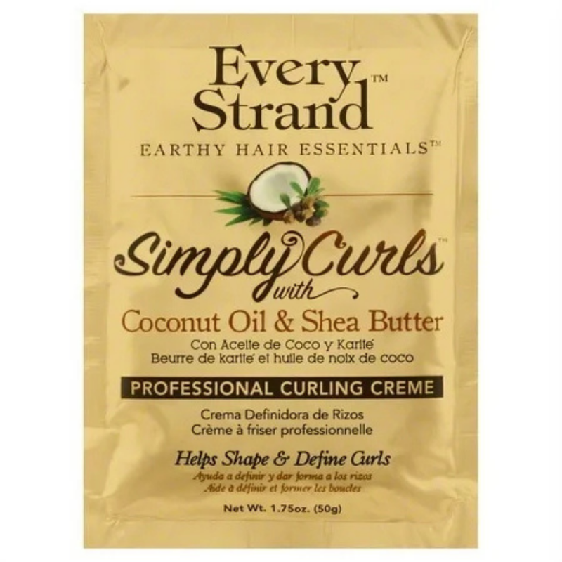 Every Strand Simply Curls Professional Curling Creme with Shea & Coconut (1.75 oz)