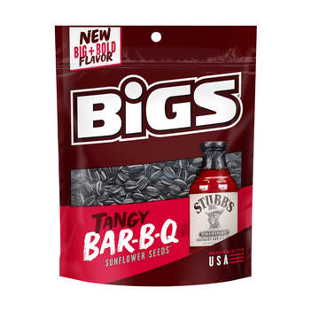 BIGS Sunflower Seeds Tangy BBQ Flavor 5.35oz semillas sabor BBQ