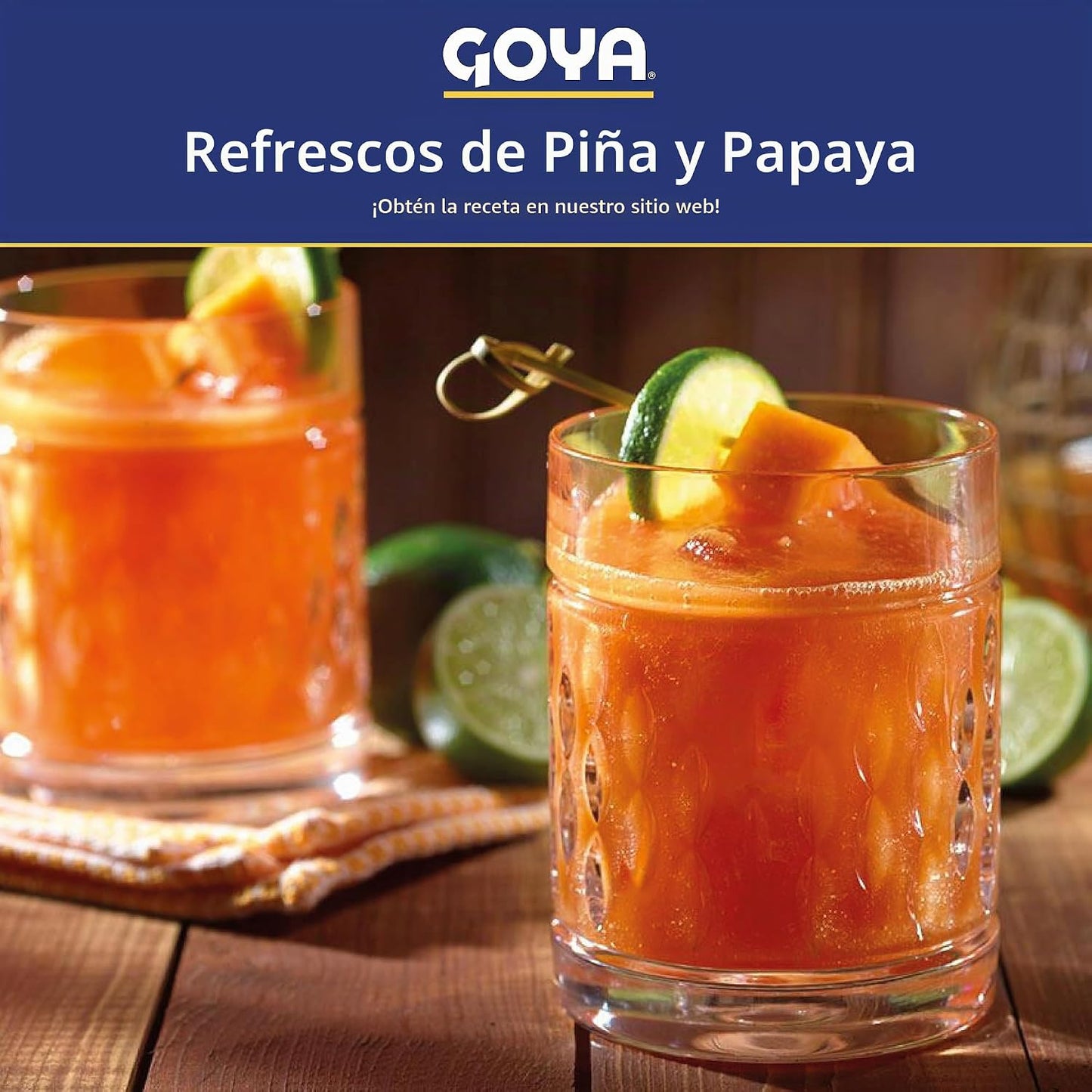Dulce de Papaya en Rebanadas, GOYA 17 oz