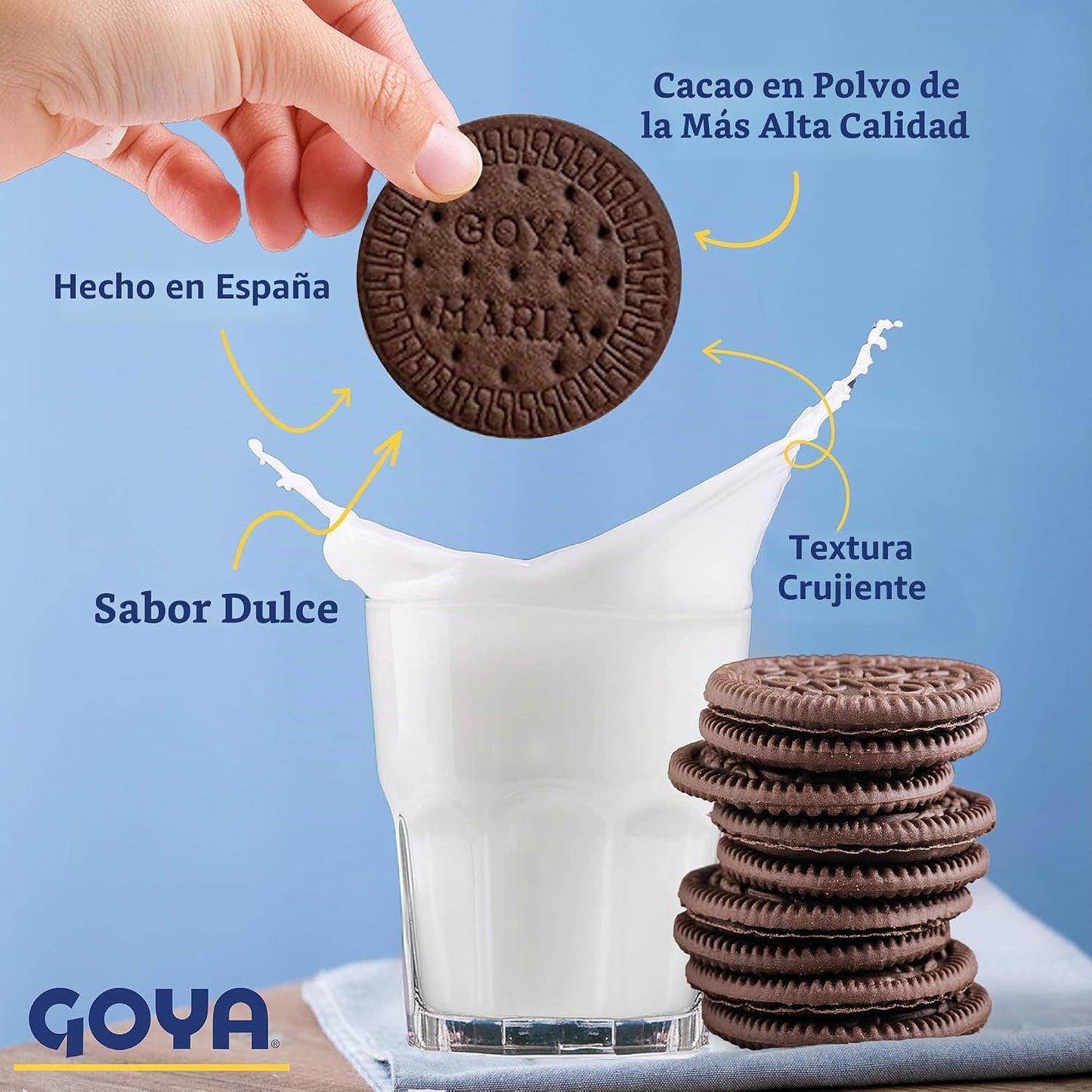 Galletas María de Chocolate | GOYA | 7 oz