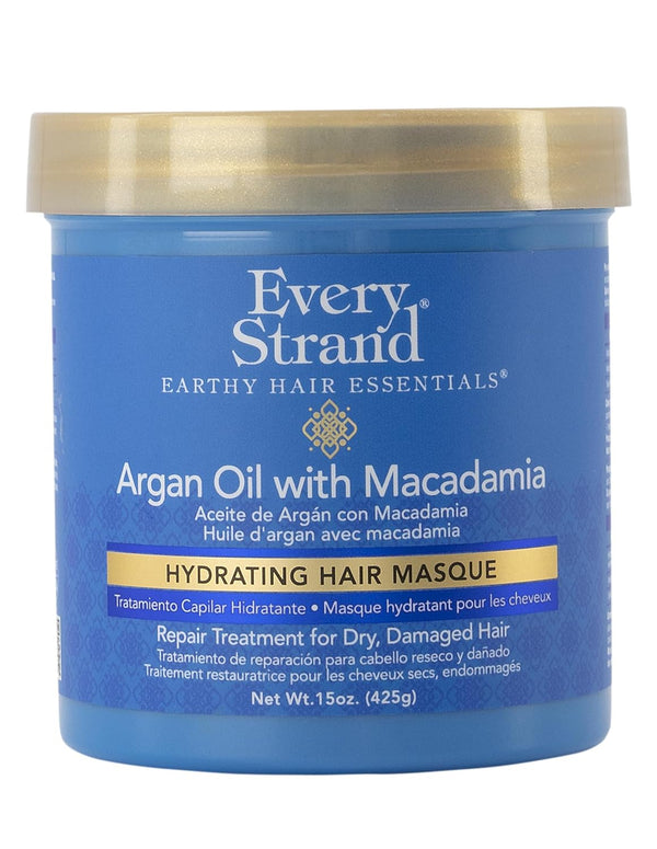 Every Strand Mascarilla Hidratante Argan Oil con Macadamia, 15 oz