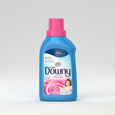 Downy Ultra April Fresh – Suavizante líquido para telas, 19 fl oz / 23 cargas