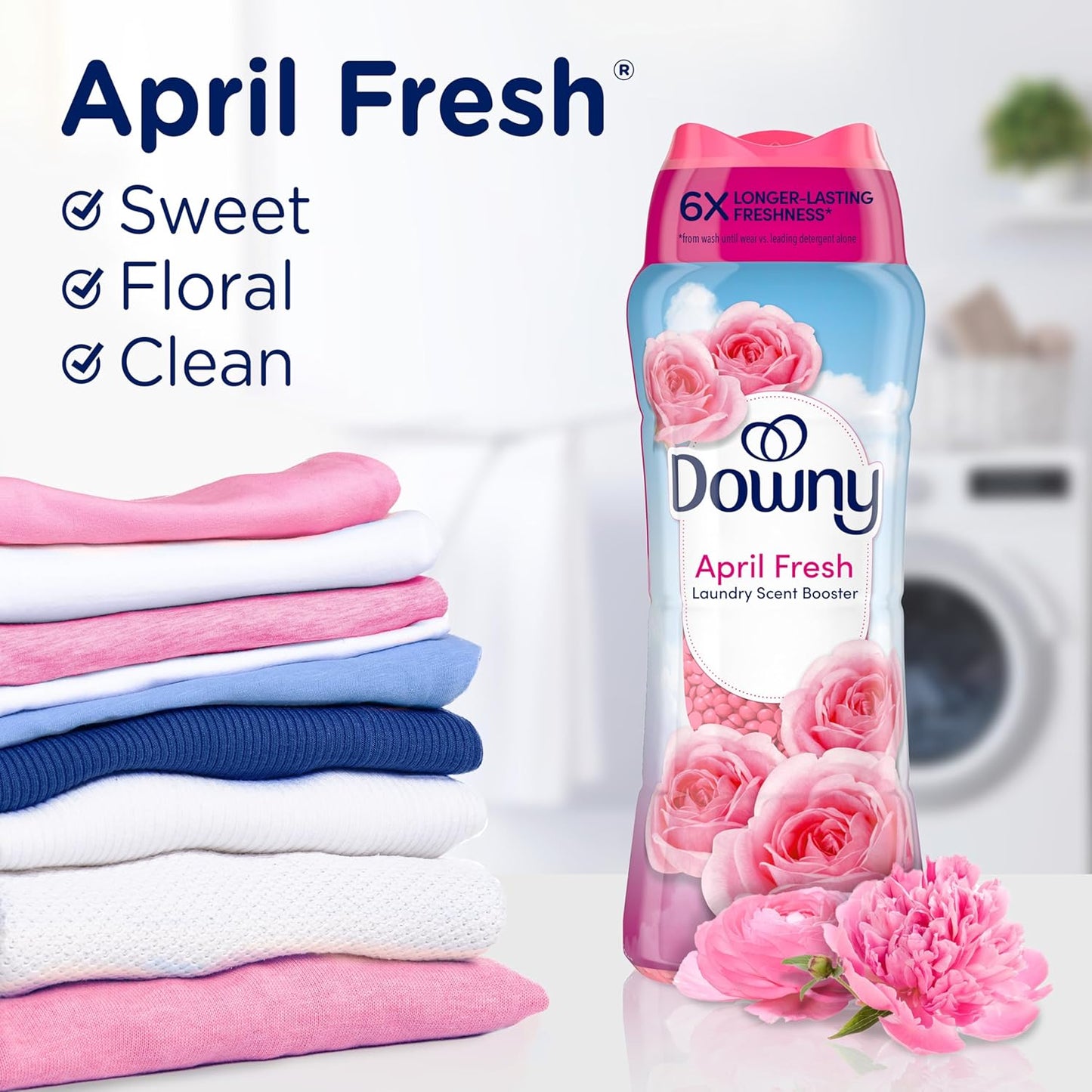 Downy Perlas aromáticas April Fresh – 5 oz