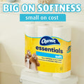 Charmin Essentials Soft Toilet Paper, 6 Mega Rolls (330 Sheets/Roll)