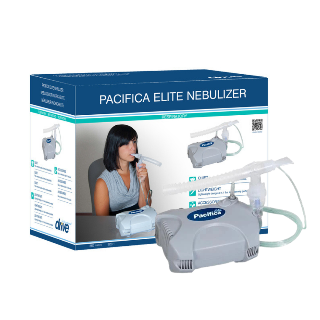 Máquina de nebulizar Drive Medical Pacifica Elite color gris