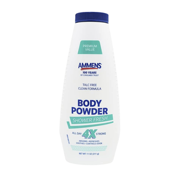 Ammens Shower Fresh polvo medicado 11oz