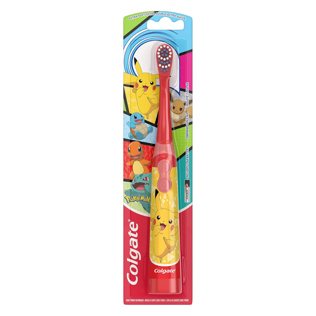 Cepillo dental COLGATE Pokémon para niños