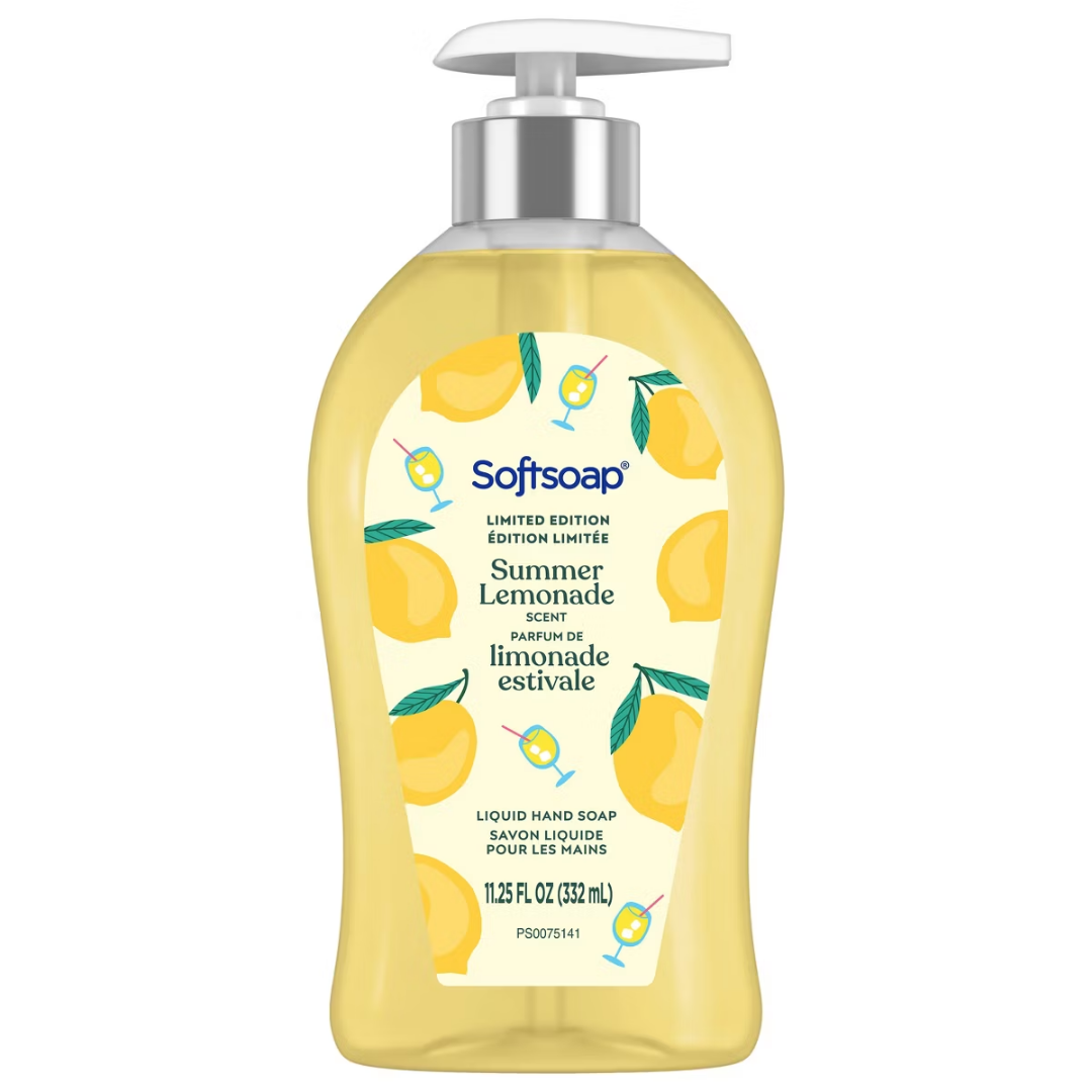 Softsoap Summer Lemonade Jabón Líquido para Manos Cítrico 11.25oz