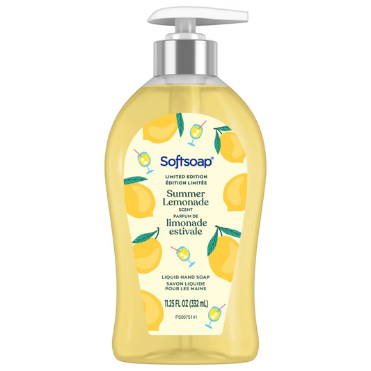 Softsoap Summer Lemonade Jabón Líquido para Manos Cítrico 11.25oz