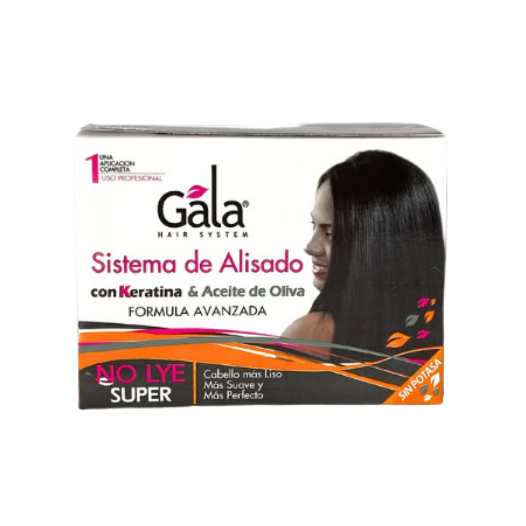 Gala Hair Relaxer super y regular 16 oz alisador de cabello