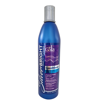 Gala Silver Bright conditioner 16 oz matizador para rubios y canas
