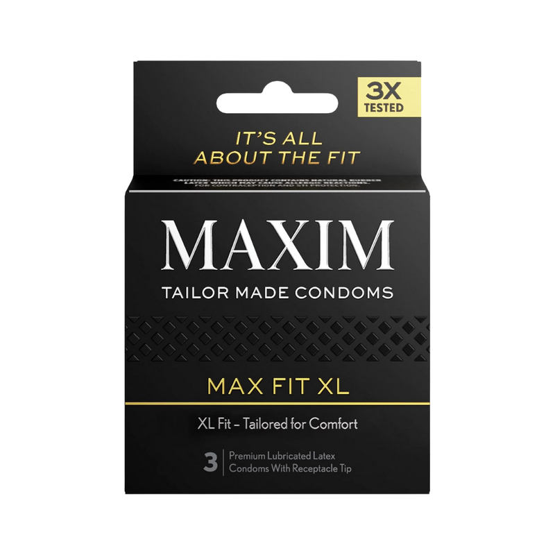 Maxim Tailor Made Condoms Max Fit XL (3 pack)
