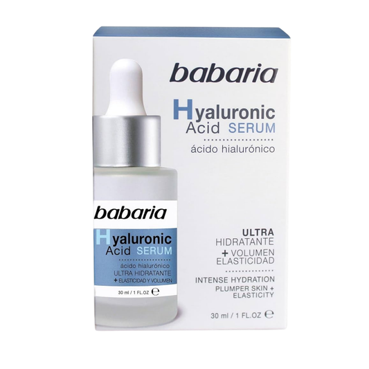 Serum facial Babaria con Ácido Hialurónico hidratación intensa 30ml