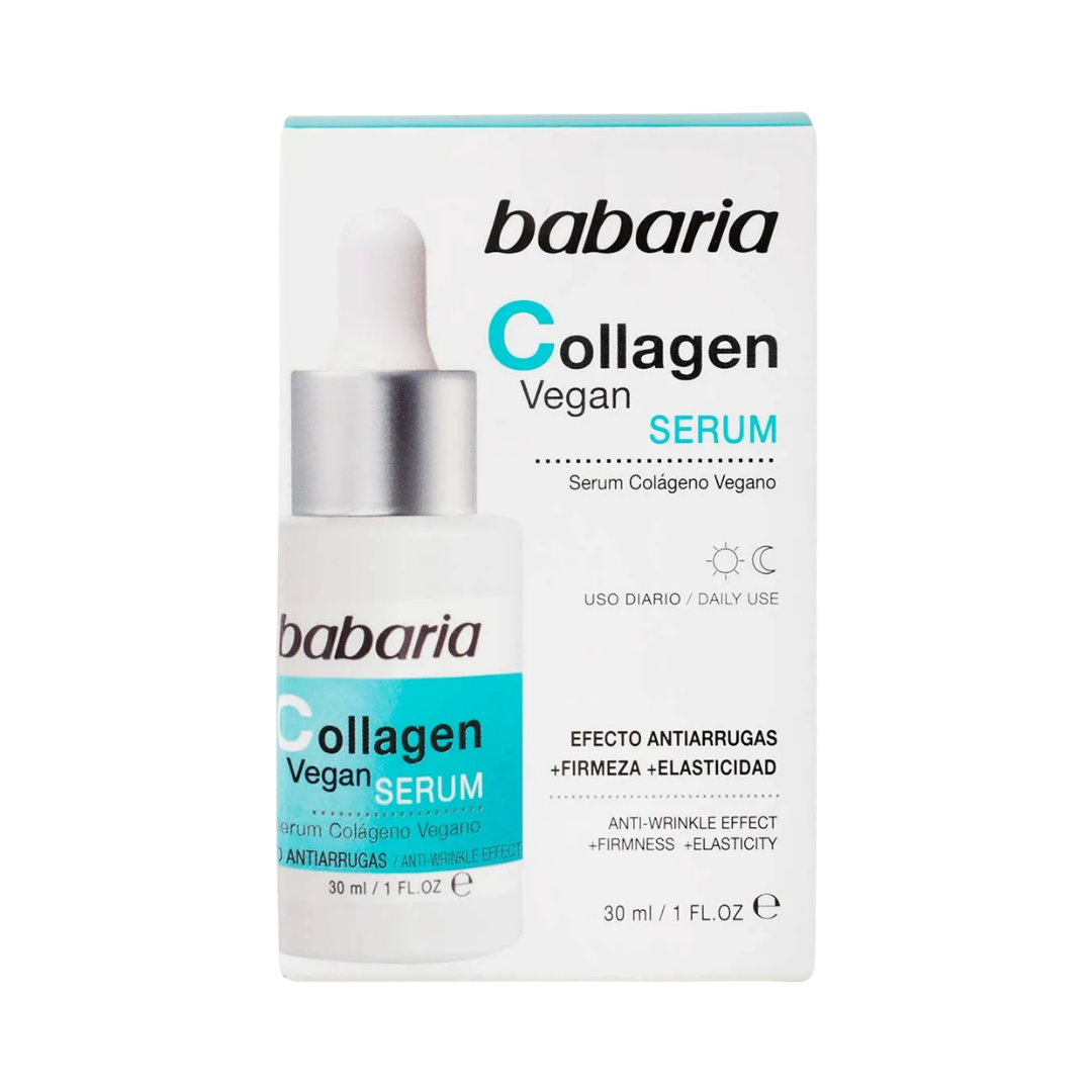 Serum facial Babaria Collagen Vegan efecto antiarrugas y firmeza 30ml
