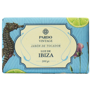Pardo Vintage Soap Luz de Ibiza jabón tocador lima 200g