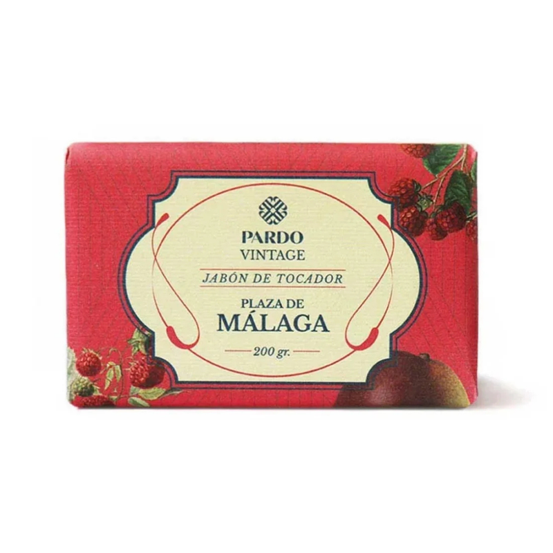 Pardo Vintage Soap Plaza de Málaga / Malaga Square (7 oz)