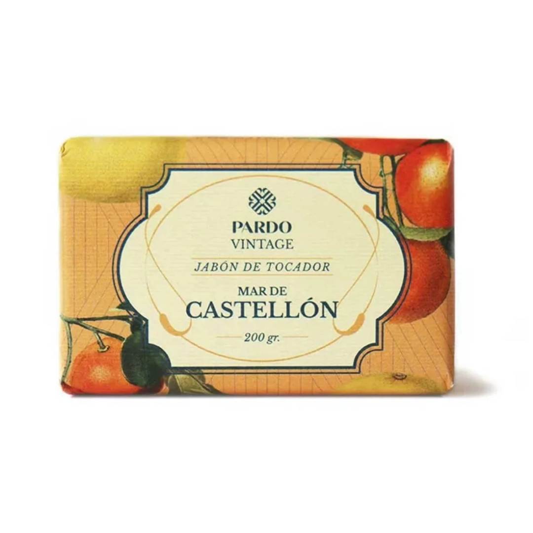 Pardo Vintage Soap Mar de Castellon jabón tocador mandarina pomelo 200g