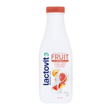 Lactovit Fruit Energy Shower Gel Peach Grapefruit gel baño frutas 600ml