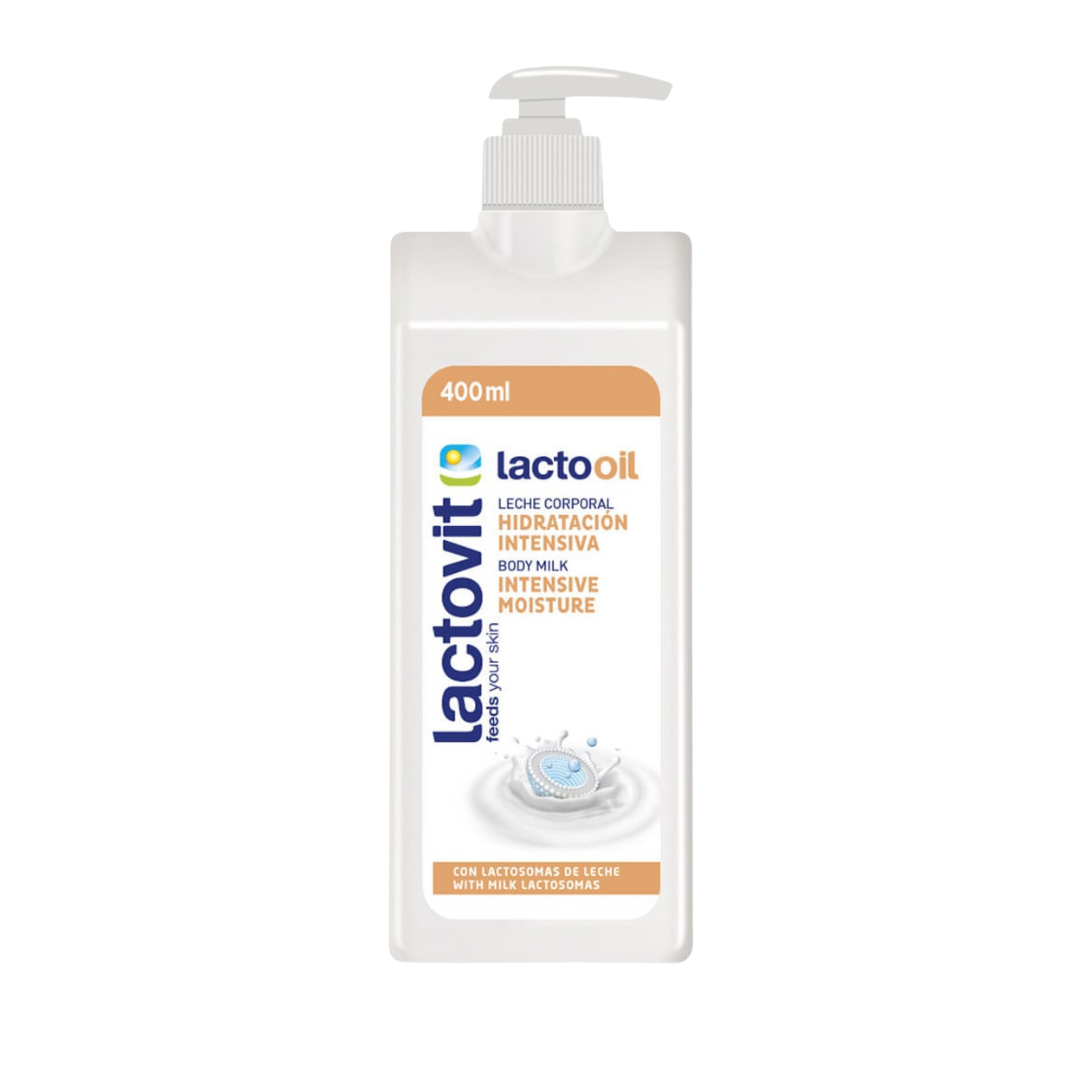 Leche corporal Lactovit Lactooil hidratación intensiva de 400ml