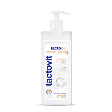Lactovit Lacto‑Oil leche corporal 13.5 oz para piel seca