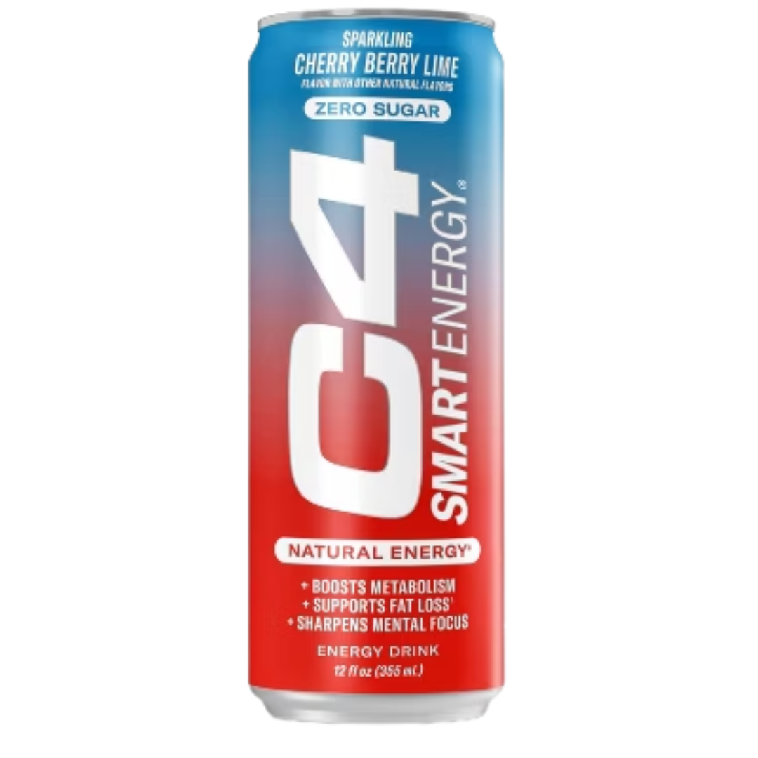 C4 Smart Energy Cherry Berry bebida energética 12oz