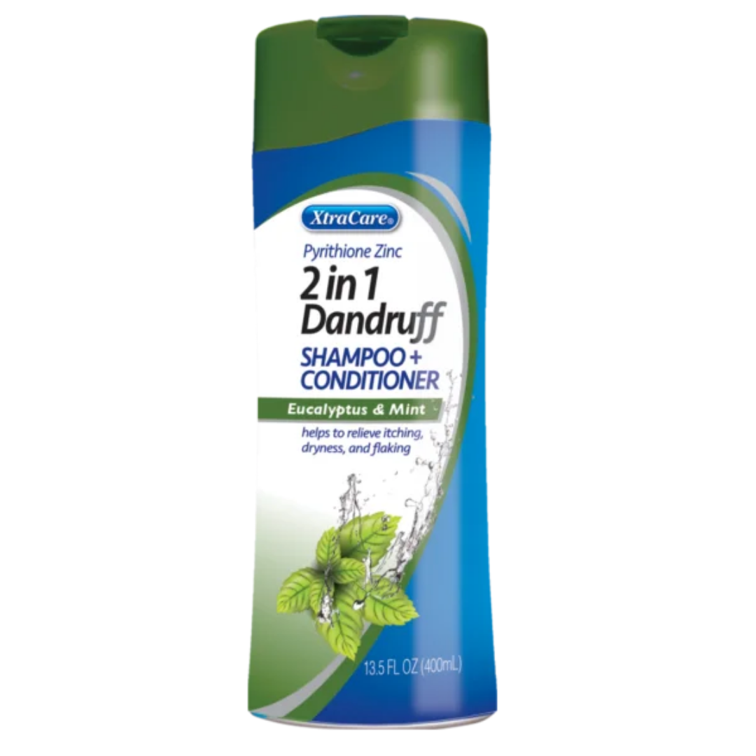 XtraCare 2-in-1 Dandruff Shampoo + Conditioner eucalipto y menta 13.5oz