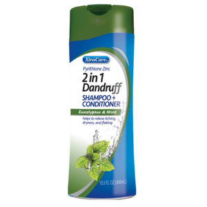 XtraCare 2-in-1 Dandruff Shampoo + Conditioner eucalipto y menta 13.5oz