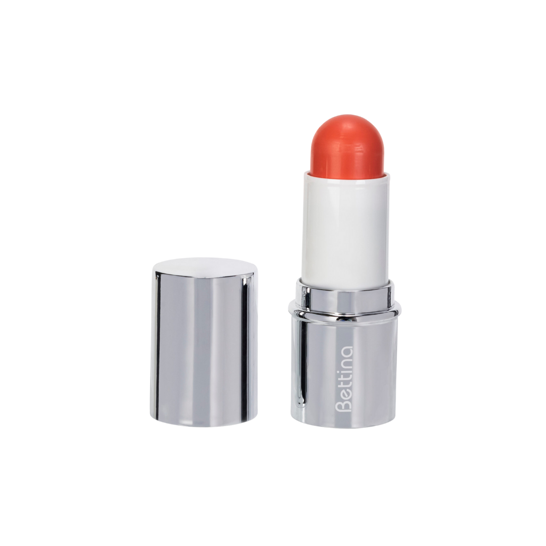 Rubor en barra Bettina Blush n' Go en tono coral vibrante Coral Cutie.