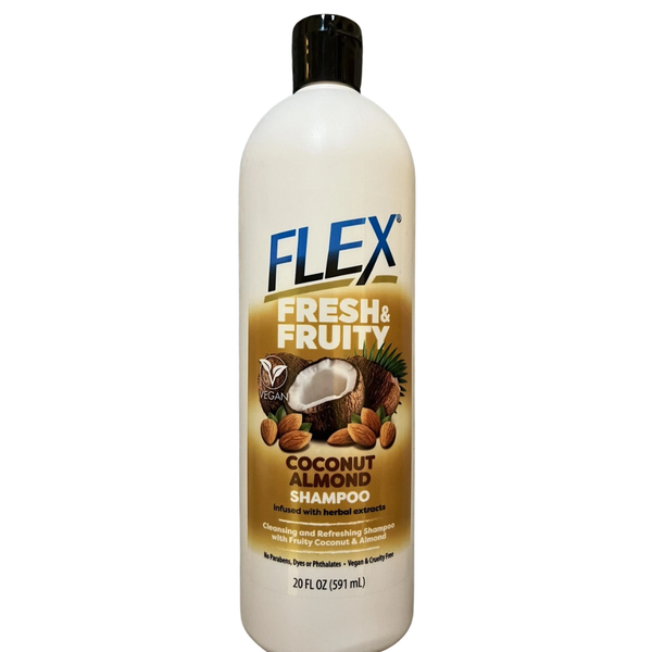 Flex Fresh & Fruity Coconut Almond Shampoo (20oz)