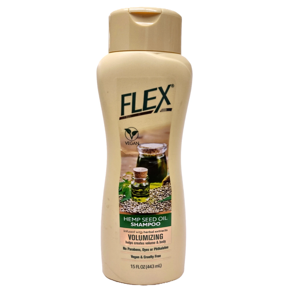 Flex Hemp Seed Oil Volumizing Shampoo (15oz)