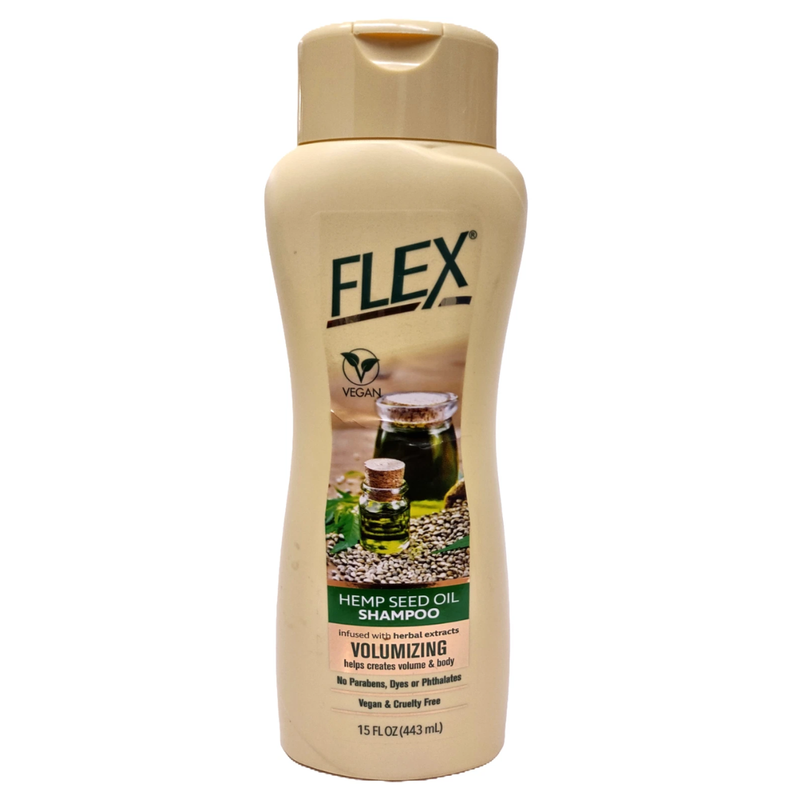 Flex Hemp Seed Oil Volumizing Shampoo (15oz)