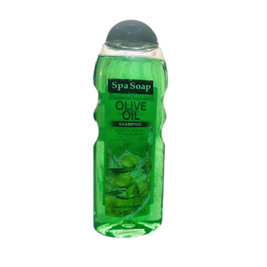 Shampoo Spa Soap de Aceite de Oliva para hidratación profunda 591ml