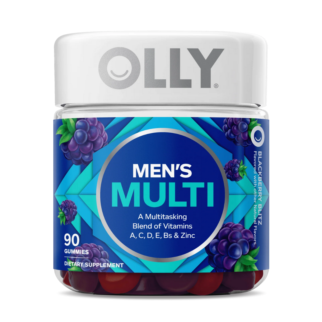 Gomitas multivitamínicas para hombre Olly Men's Multi sabor mora 90 unidades