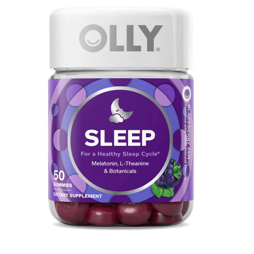 OLLY Sleep Gummies melatonina sueño profundo 50ct