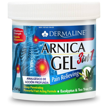 Dermaline Arnica Gel 3 in 1 gel dolor muscular 5oz