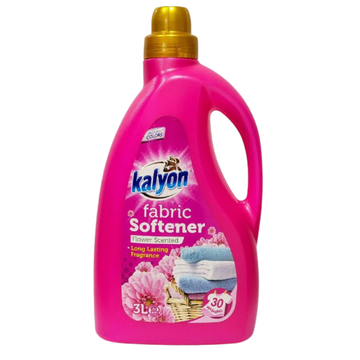 Kalyon Fabric Softener Flower Scented suavizante ropa floral 3 litros