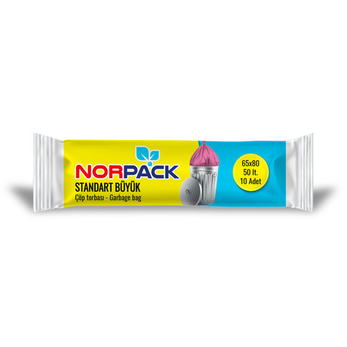 NorPack Standard Garbage Bags  50L (10 Bags)