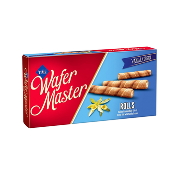 Rollos wafer rellenos de vainilla 2.29oz