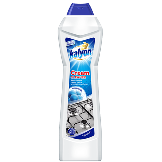 Limpiador en crema Kalyon con amoníaco para superficies difíciles 750ml