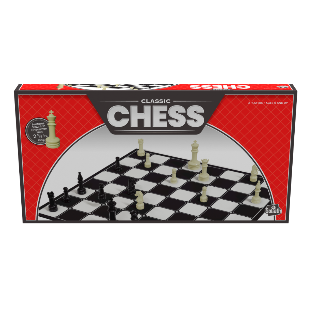 Goliath Classic Chess juego de mesa ajedrez piezas staunton