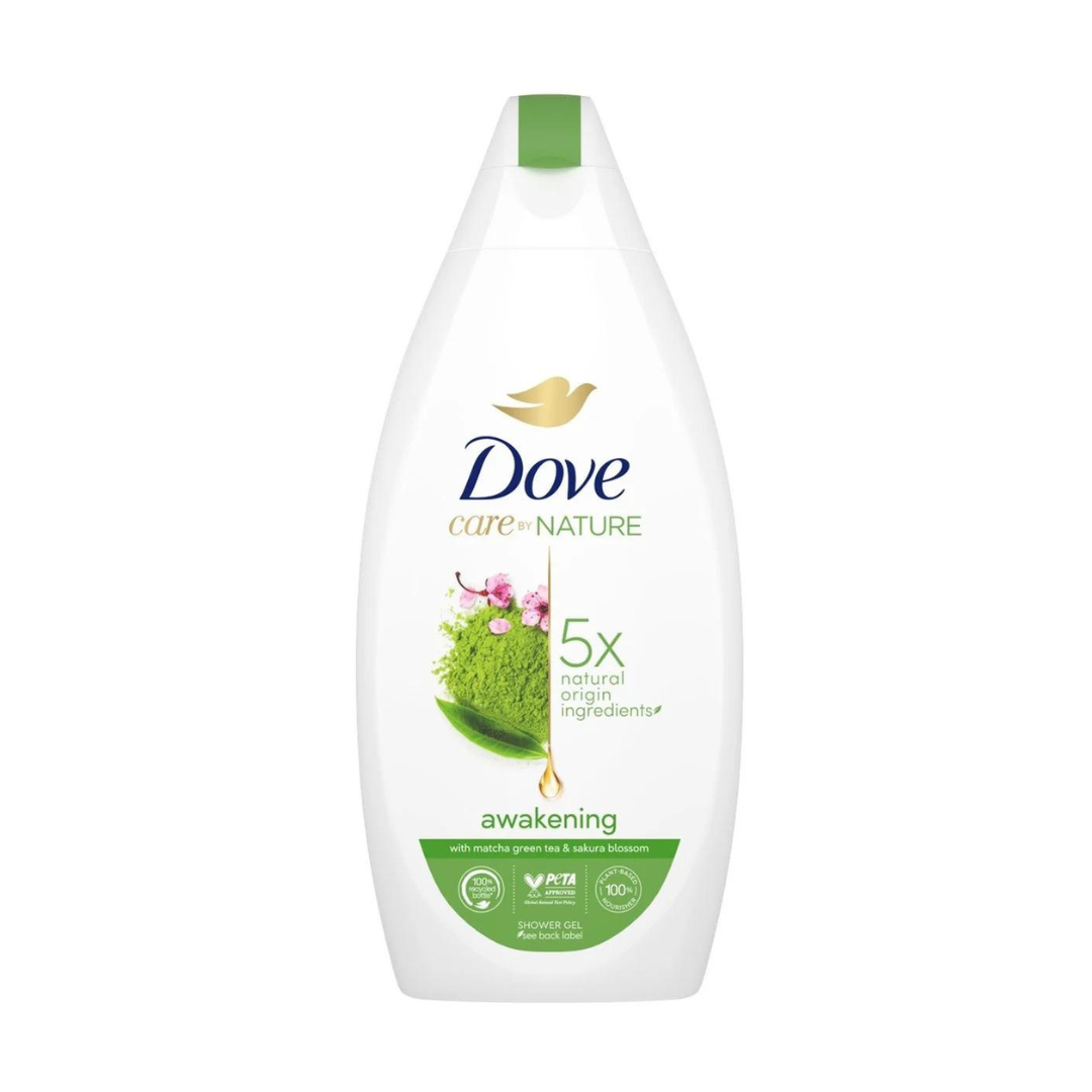 Dove Care by Nature Awakening Shower Gel Matcha Sakura 400ml jabon natural