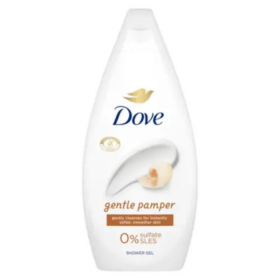 Dove Gentle Pamper Body Wash Shea Butter Vanilla 450ml jabon karite