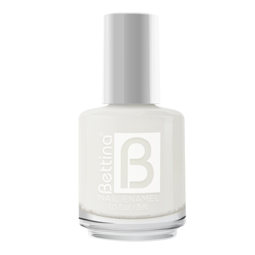 Esmalte Bettina Natural Cloud blanco translúcido uñas minimalistas
