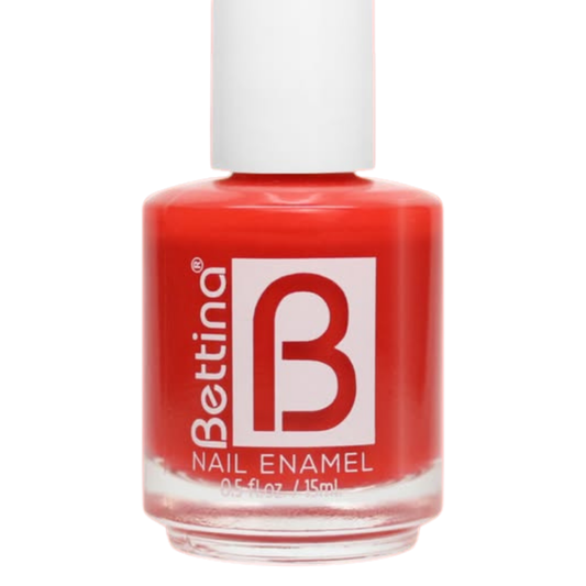 Bettina Flame esmalte naranja intenso uñas fuego energía pasión