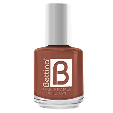 Bettina Nail Enamel Toffee esmalte caramelo nude cálido elegante