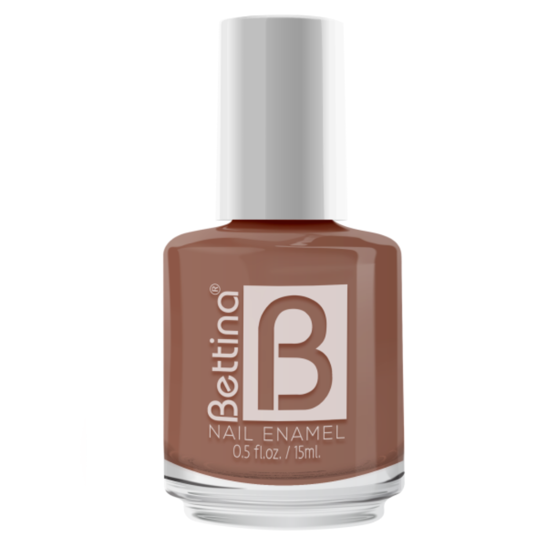 Esmalte Bettina Carmelita marrón caramelo uñas elegantes y acogedoras