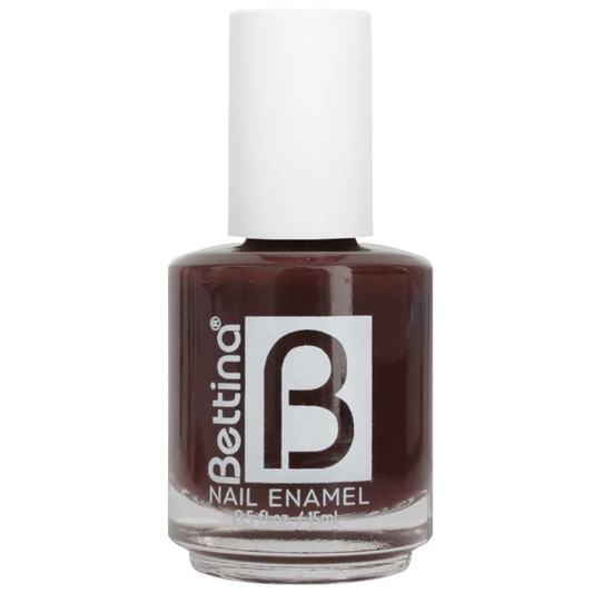 Esmalte Bettina Espresso marrón oscuro intenso uñas sofisticadas