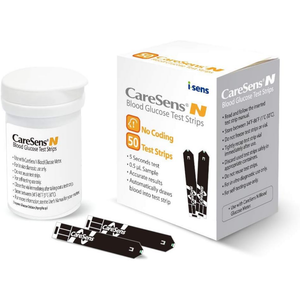 CareSens N Blood Glucose Test Monitor & Strips (50 ct)