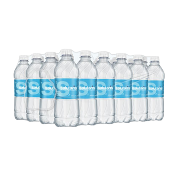 Salutaris Mineral Water agua mineral 16oz 24 pack